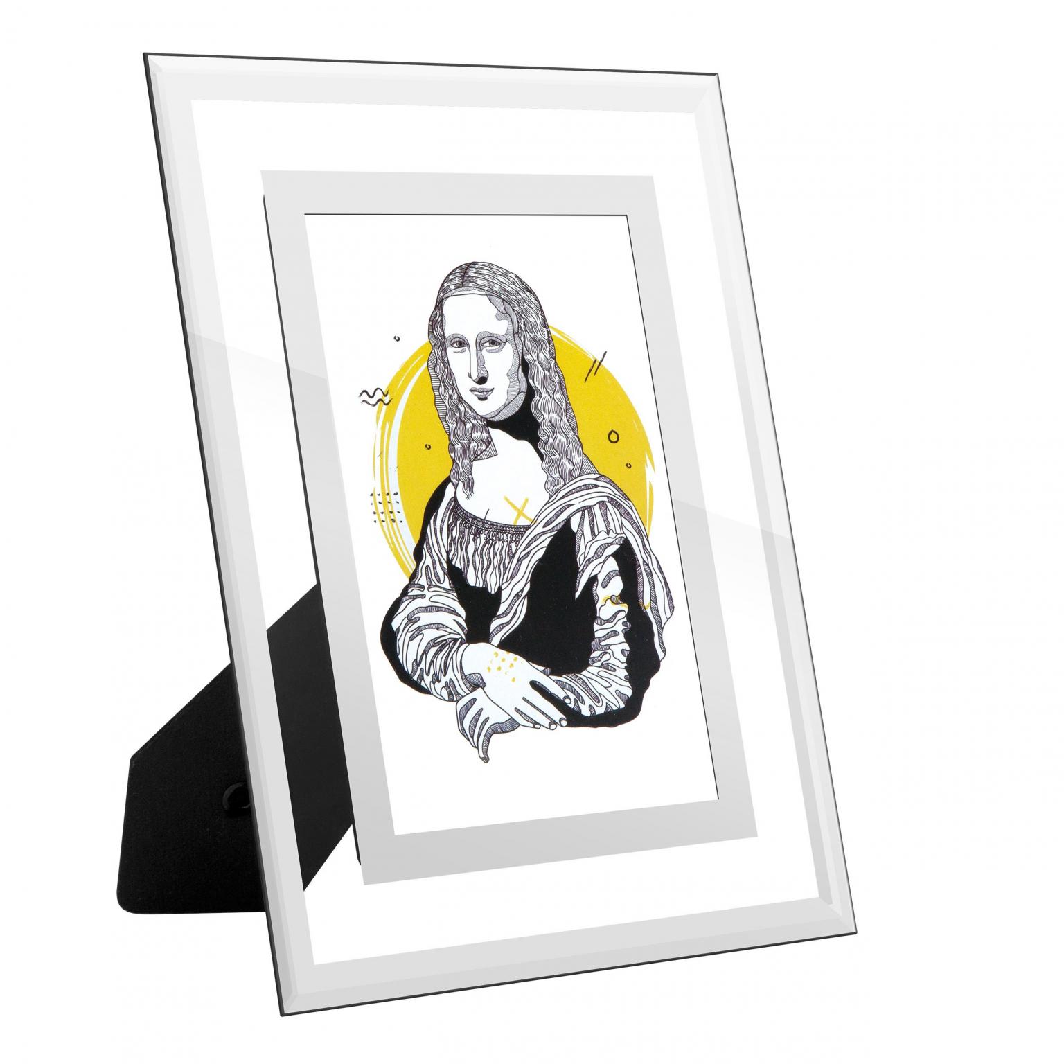 Fotolijst - Henzo - Vidrio - Fotomaat 10x15 cm - Staal