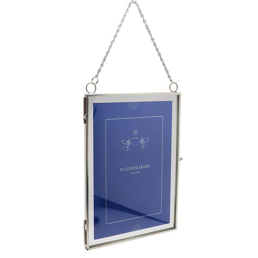 Fotolijst - Henzo - Platinum Vintage - Fotomaat 10x15 cm - Zilver