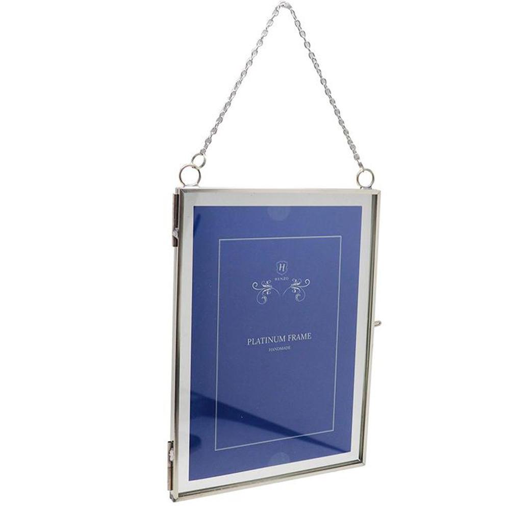 Fotolijst - Henzo - Platinum Vintage - Fotomaat 13x18 cm - Zilver