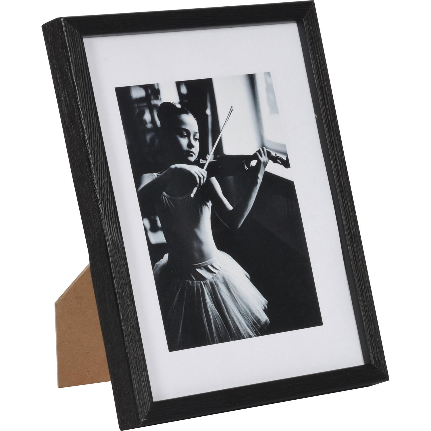 Fotolijst - Henzo - Viola - Fotomaat 10x15 cm - Zwart