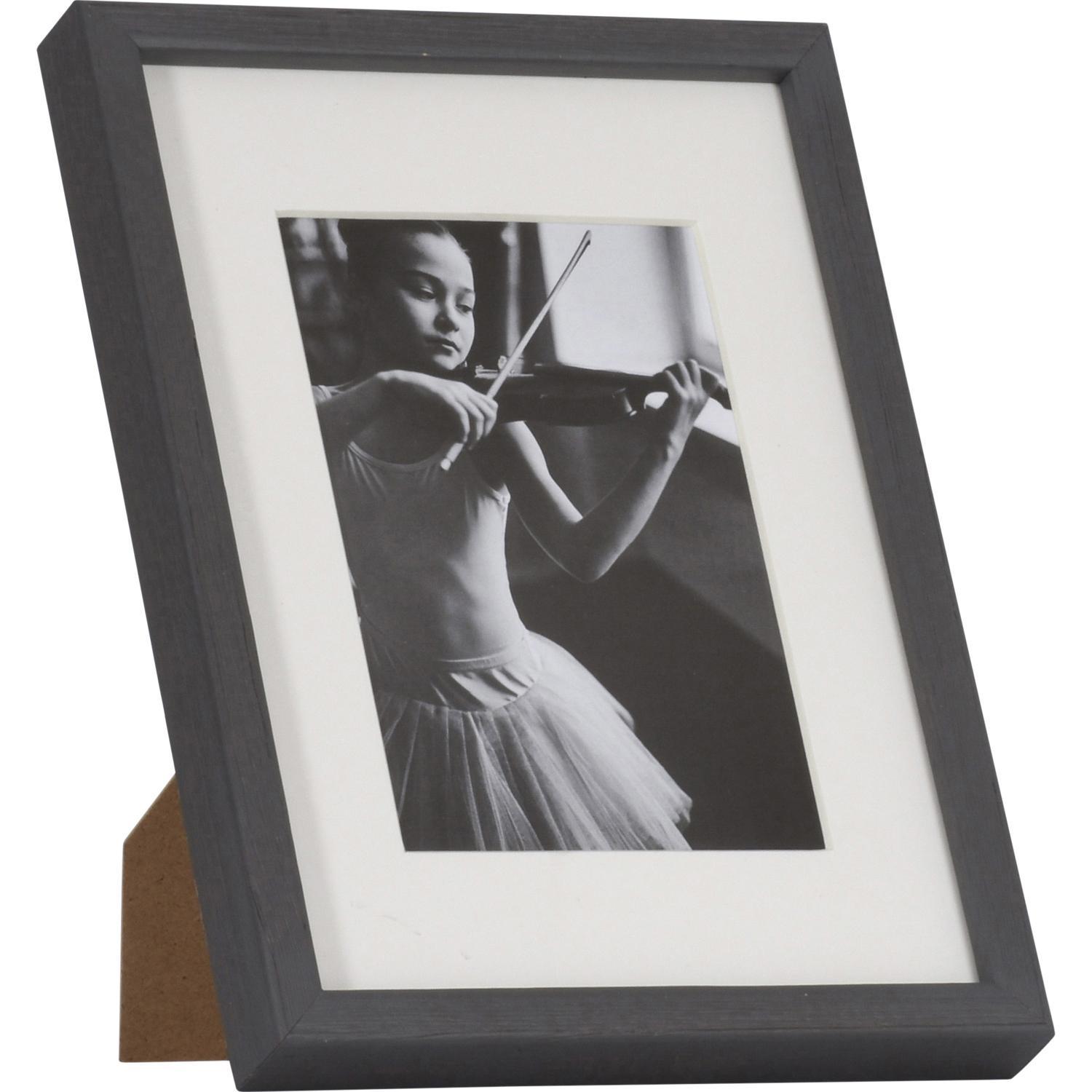 Fotolijst - Henzo - Viola - Fotomaat 13x18 cm - Donkergrijs