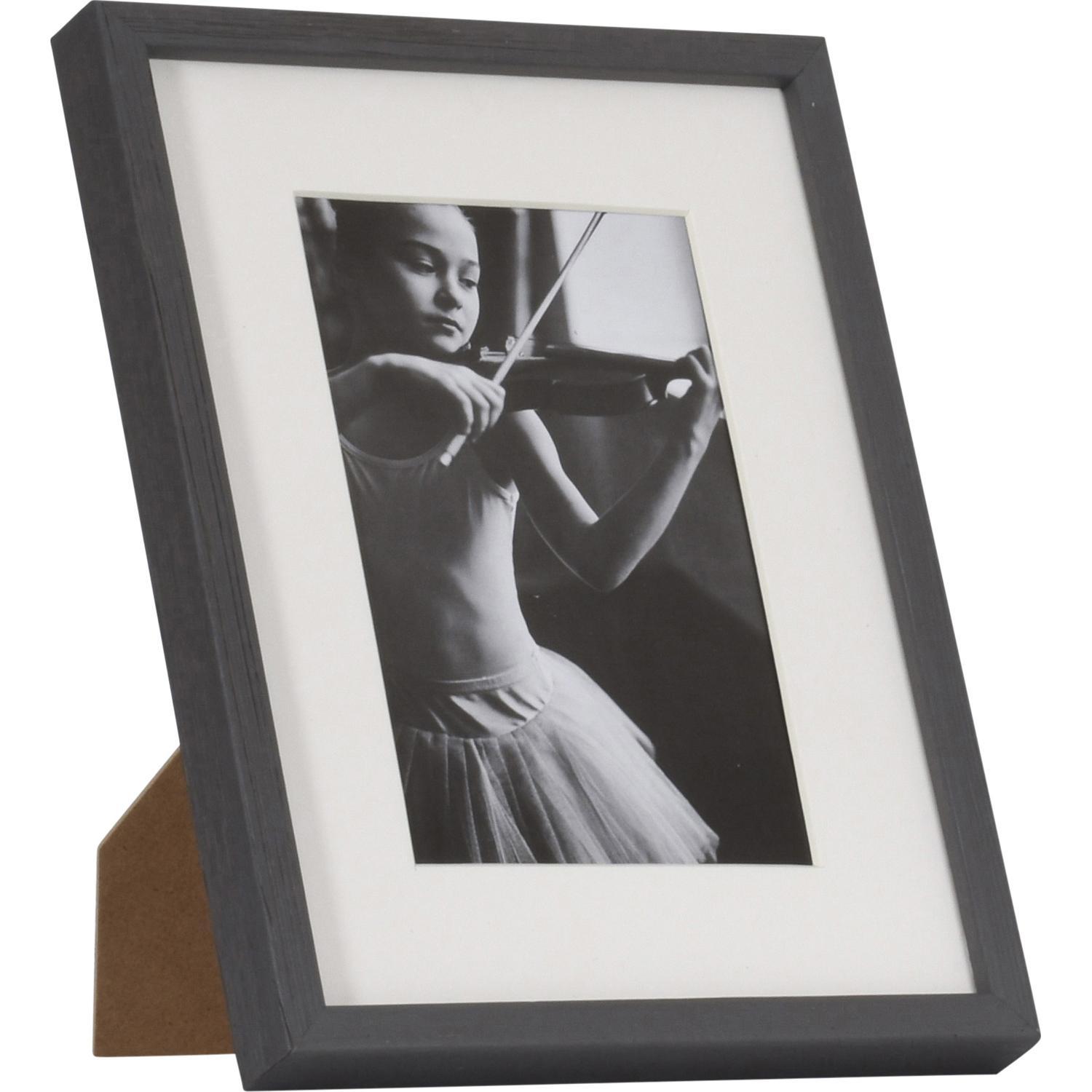 Fotolijst - Henzo - Viola - Fotomaat 15x20 cm - Donkergrijs