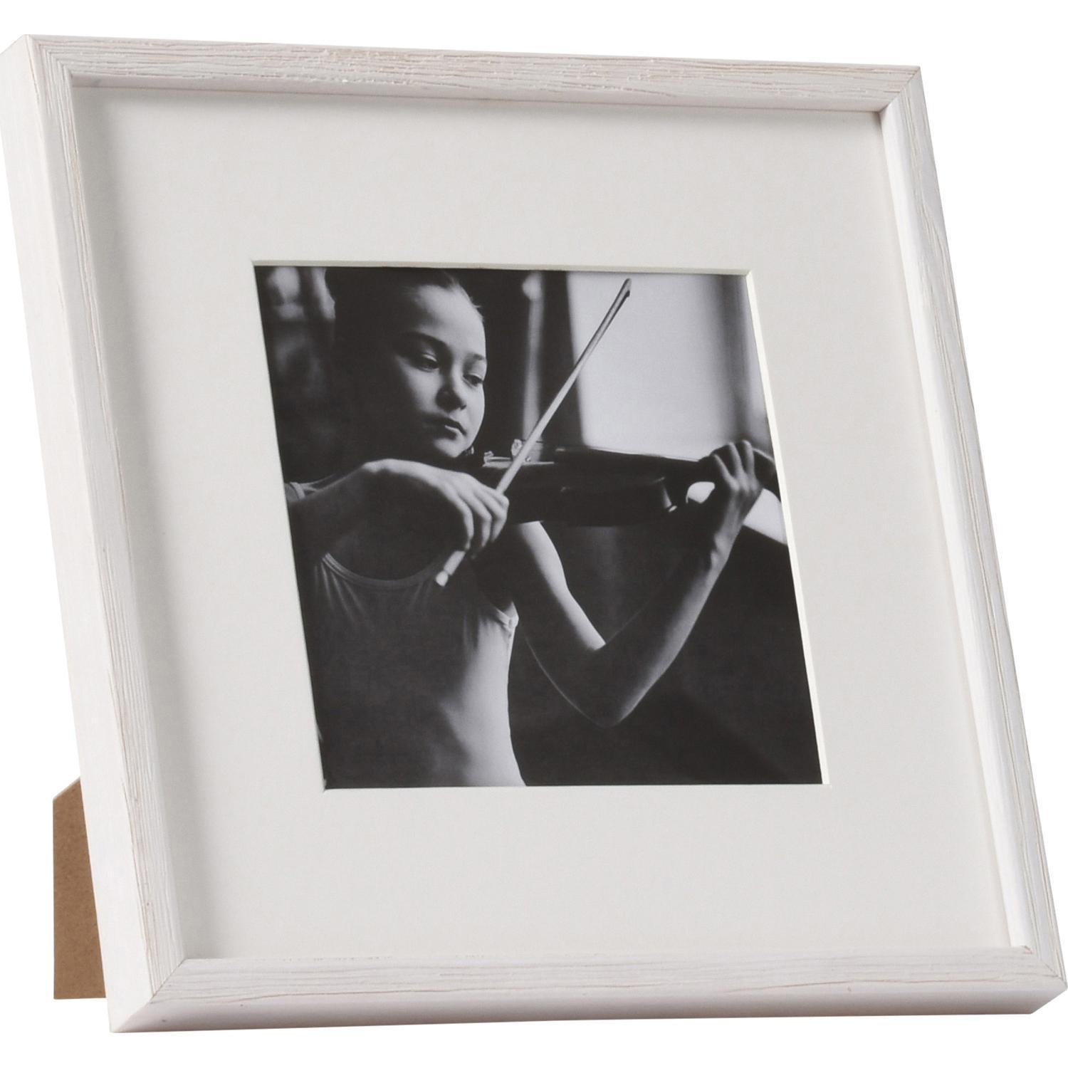Fotolijst - Henzo - Viola - Fotomaat 20x20 cm - Wit