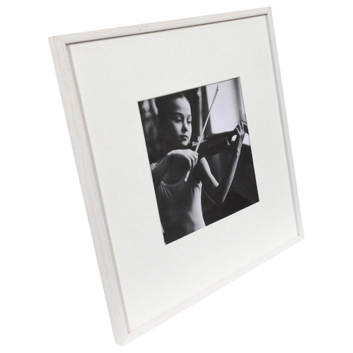 Fotolijst - Henzo - Viola - Fotomaat 30x30 cm - Wit