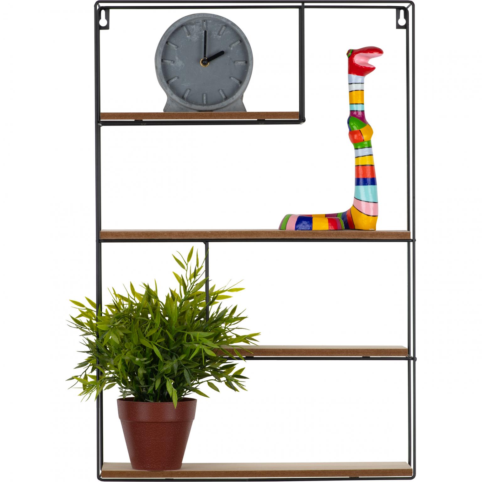 Wandrek - Henzo - 40x60x10 cm - Zwart