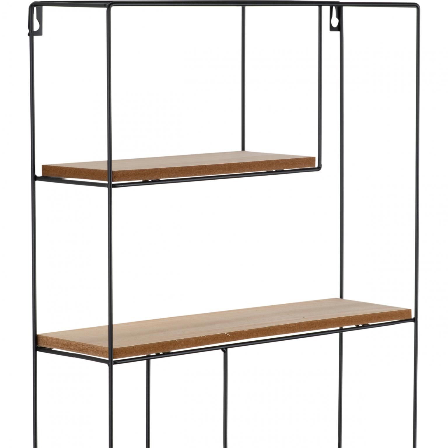 Wandrek - Henzo - 40x60x10 cm - Zwart