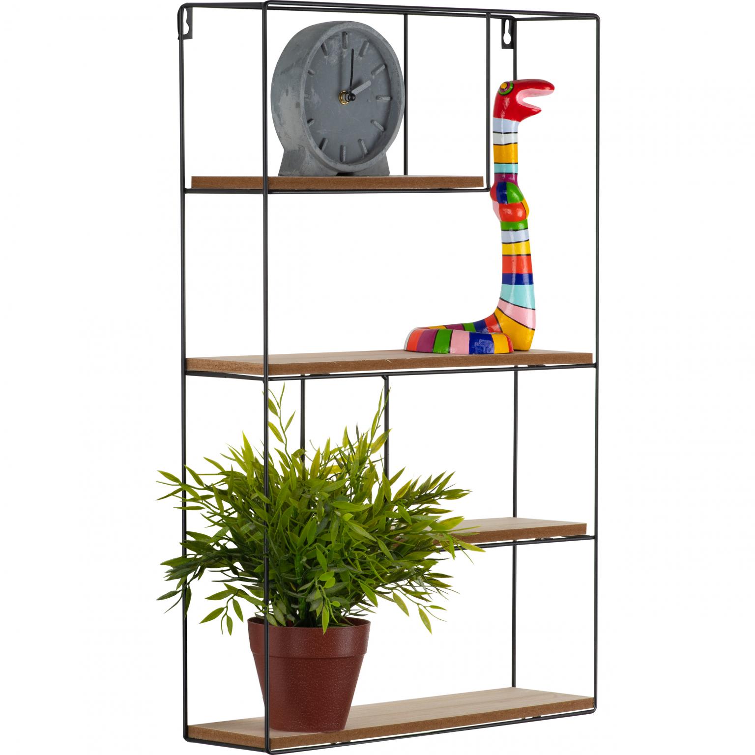 Wandrek - Henzo - 40x60x10 cm - Zwart