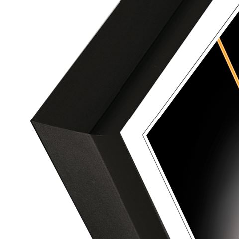Zep Fotolijst AL1B21 Aluminium Black 21x29,7 cm