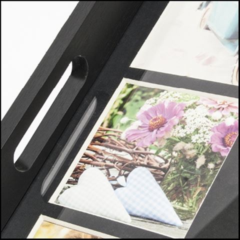Zep Foto Dienblad Black W002 voor 9 Foto s