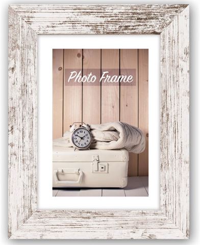 Zep Fotolijst V21256 Nelson 6 White Wash 20x25 cm