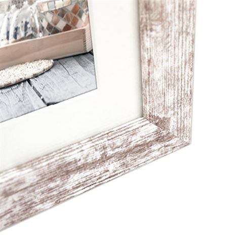 Zep Fotolijst V23136 Nelson 6 3Q White Wash voor 3 Foto s