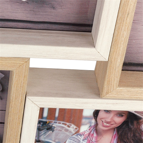 Zep Houten Collage Fotolijst TY013 Montreaux  voor 8 Foto s