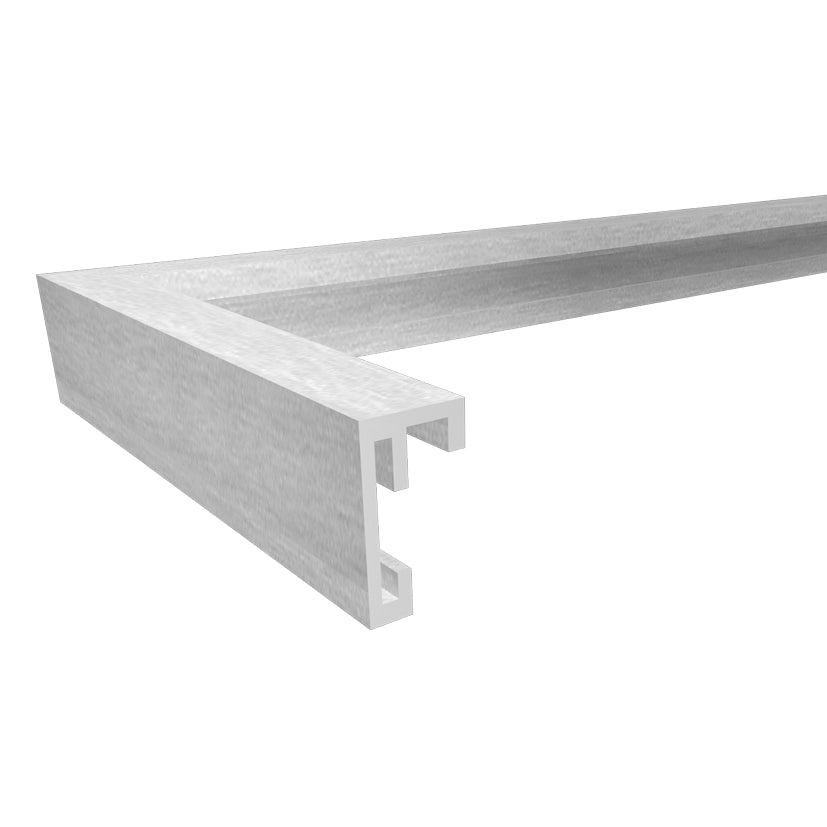 Chair aluminiumlijst 59,4x84 [A1] wit