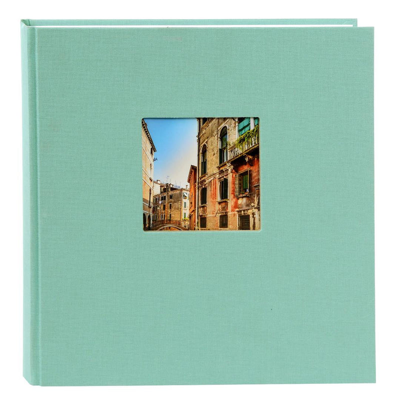 Goldbuch Bella Vista 30x31 cm, 60 witte pagina's, aqua, boekalbum