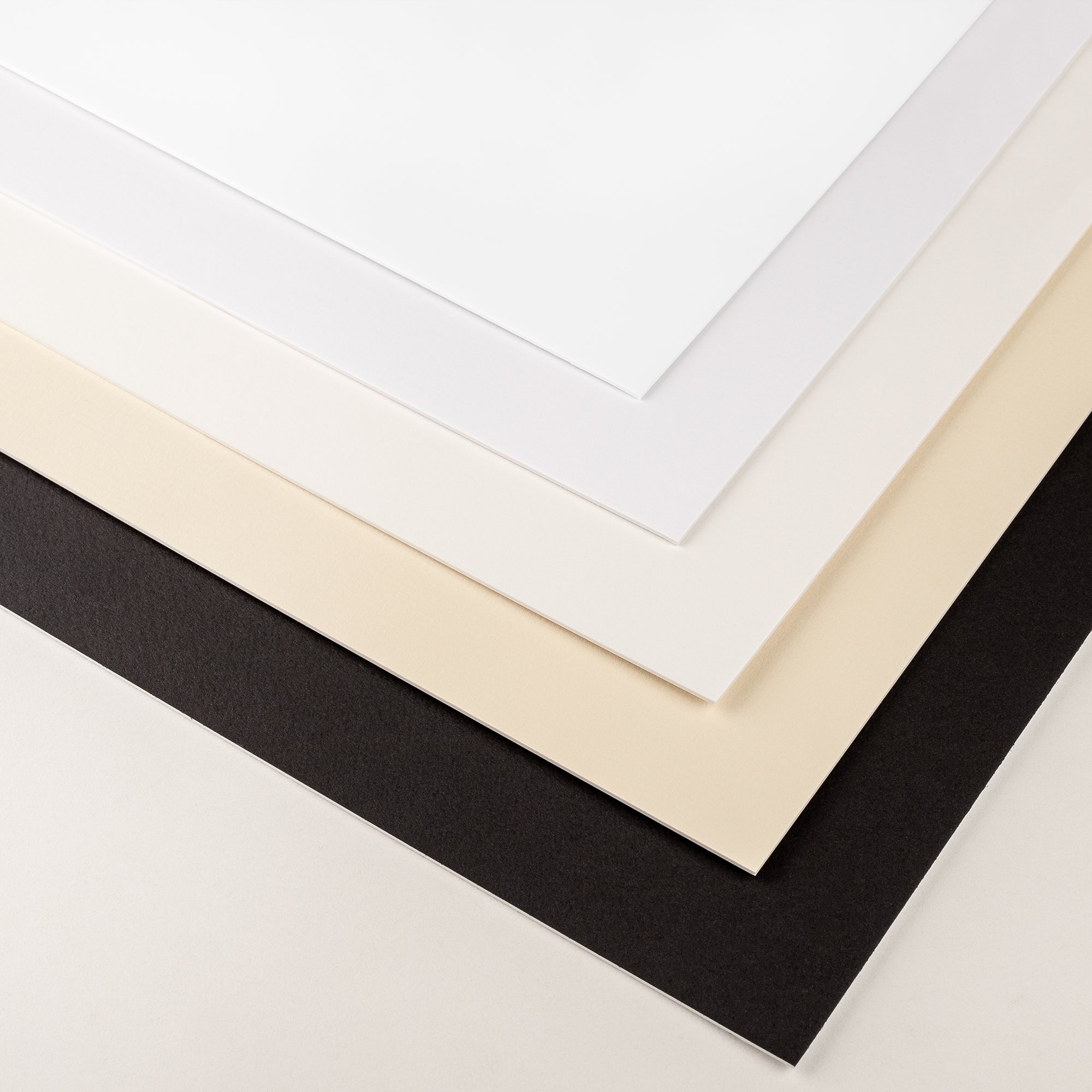 passepartout large sheet 80x100 cm, chamois, not trimmed