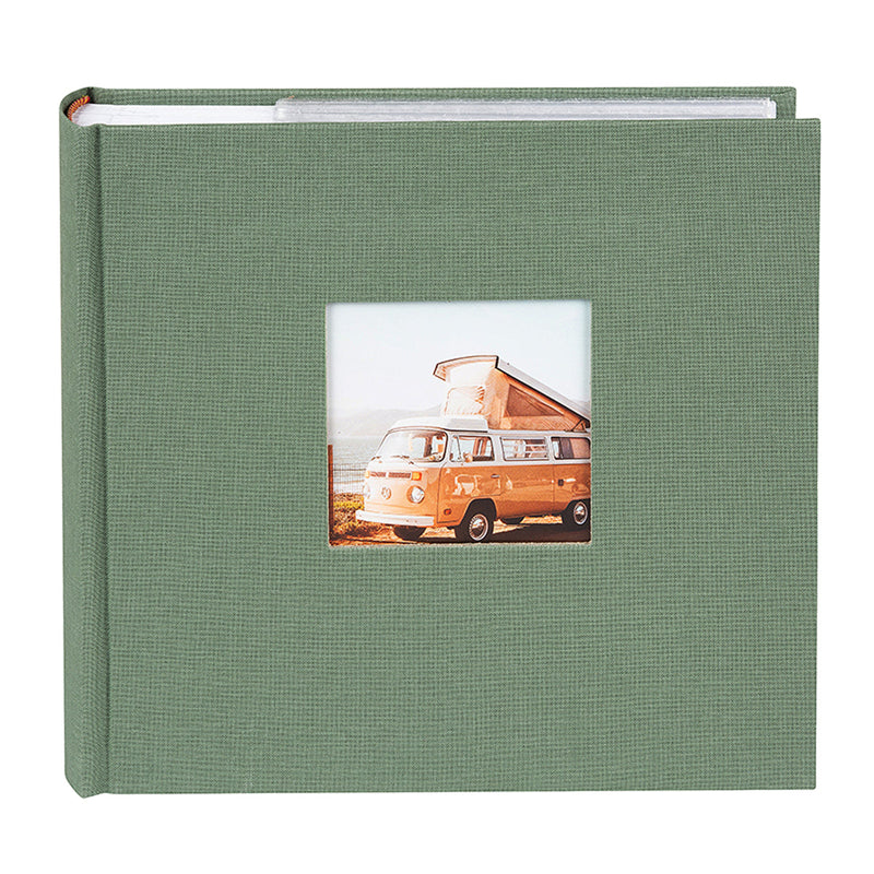 Goldbuch Bella Vista memoalbum artisjokgroen voor 200 foto's 10x15 cm