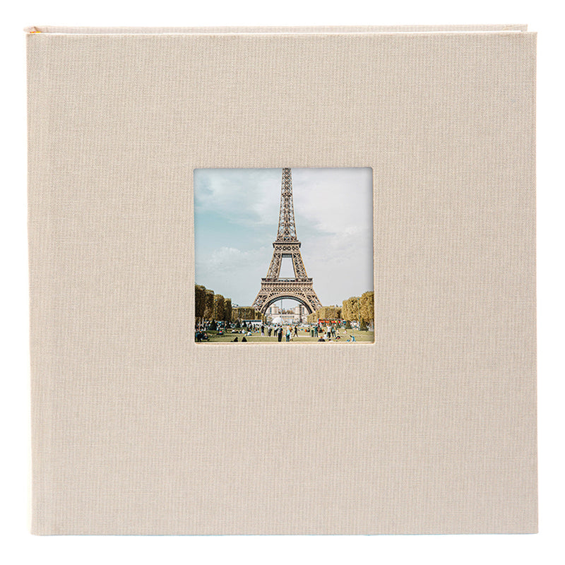 Goldbuch Bella Vista memoalbum zandgrijs, voor 200 foto's 10x15 cm