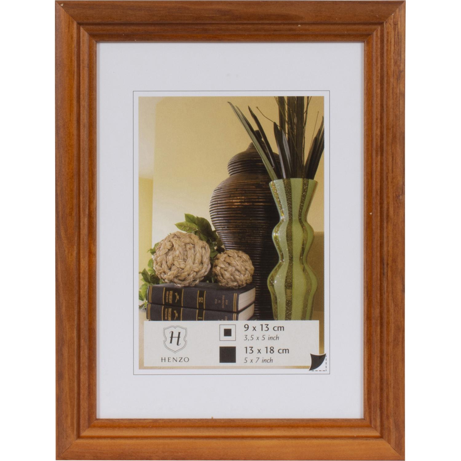 Fotolijst - Henzo - Artos - Fotomaat 13x18 cm - Donkerbruin
