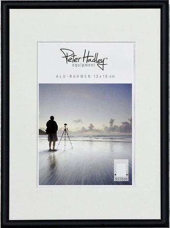Peter Hadley Tibet aluminium lijst 20x30 cm. matzwart