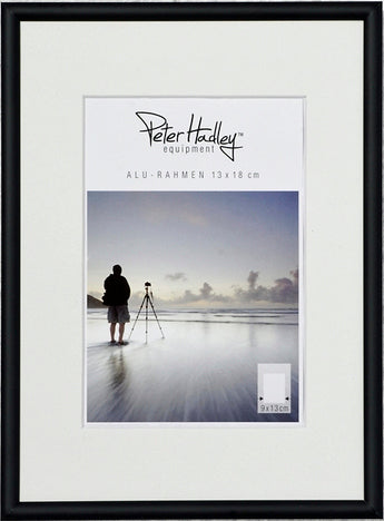 Peter Hadley Tibet aluminium lijst 30x40 cm. matzwart