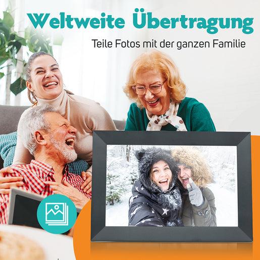 Pora 8" WF-805T zwart digitale fotolijst [20,3cm]