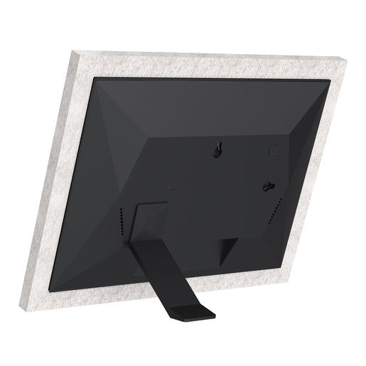 Braun digitale fotolijst 10B WiFi grijs met zwart passe-partout [25,7 cm]