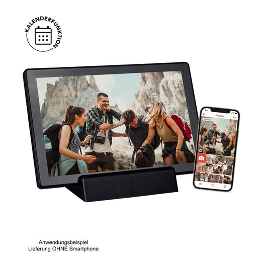 Braun DigiFrame 1011 WiFi mobil digitale fotolijst 10,1 inch – Zwart – 2