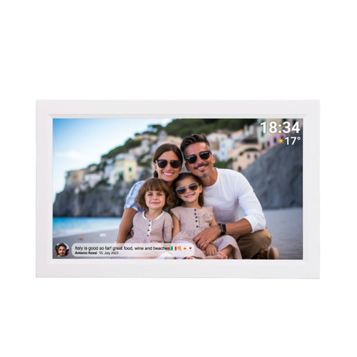 Denver PFF-1503 Frameo digitale fotolijst 15,6 inch – Wit – 1