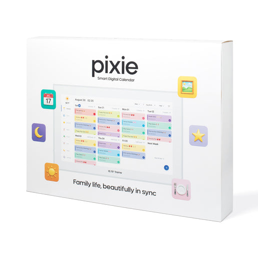 Pixie eCalendar digitale gezinskalender en fotolijst 15,6 inch – productbeeld – 4