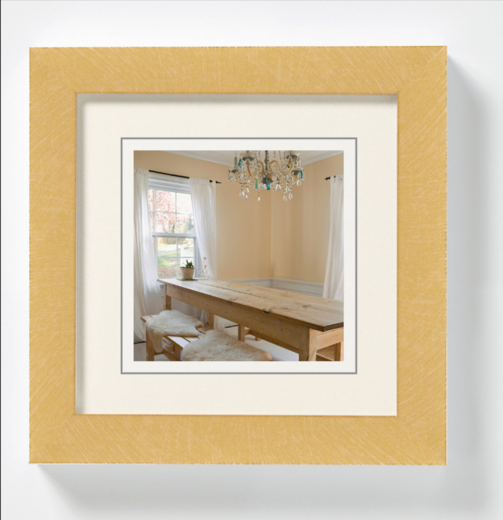 Peppers houten-lijst 10x10 goud