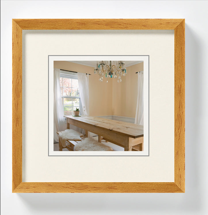 Peppers wooden frame 15x15 oak