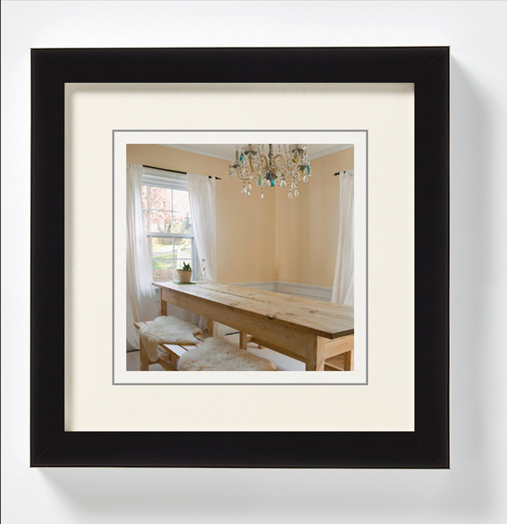 Peppers houten-lijst 13x13 zwart
