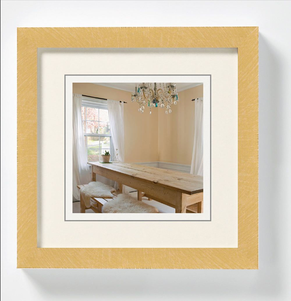 Peppers houten-lijst 13x13 goud