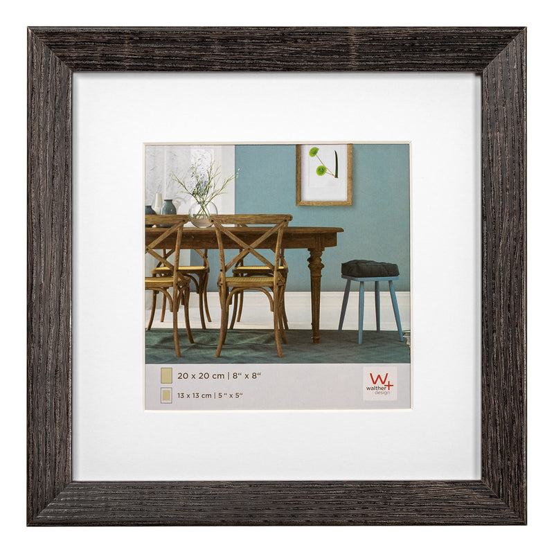 Fiorito hout 40x40 donkergrijs