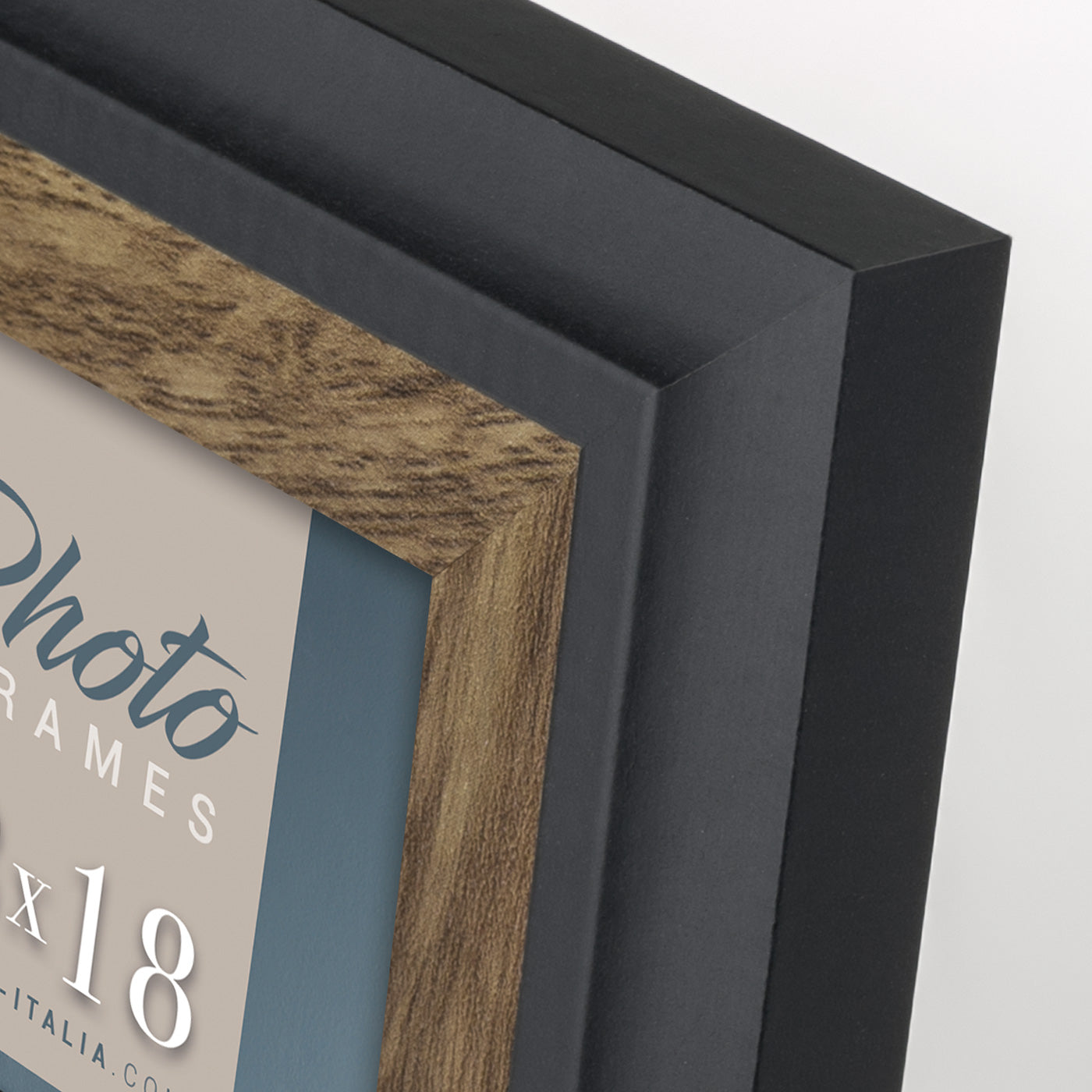 Zep Fotolijst EG418L Enna Black 18x24 cm