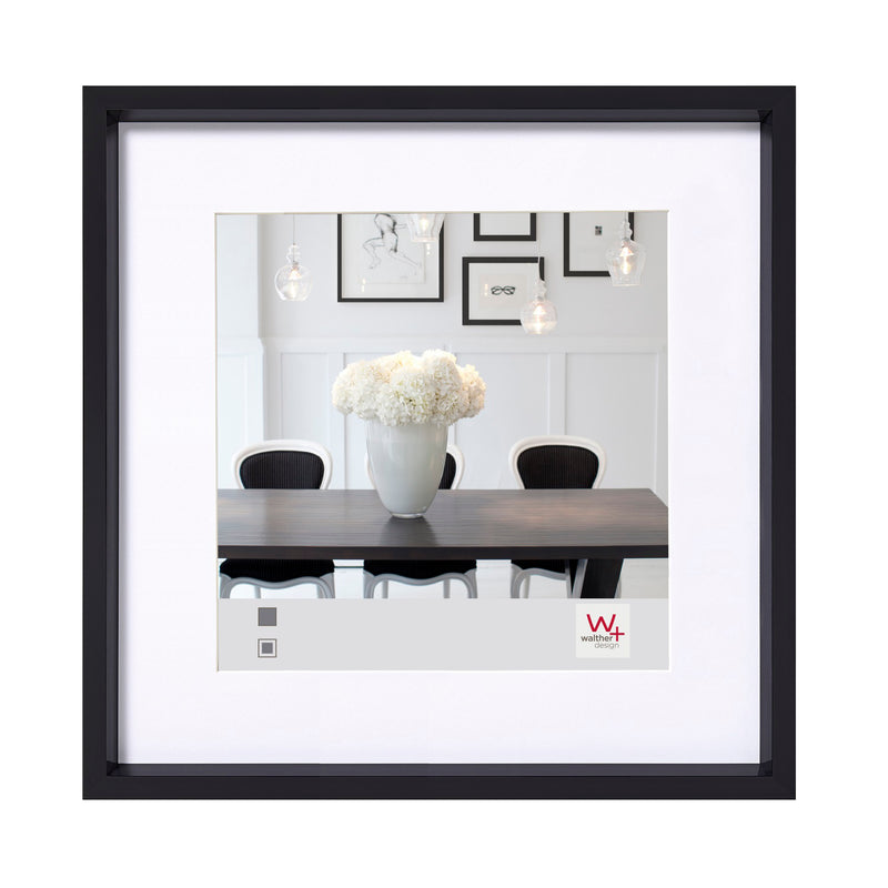 Steel Style fotolijst 30x30 zwart