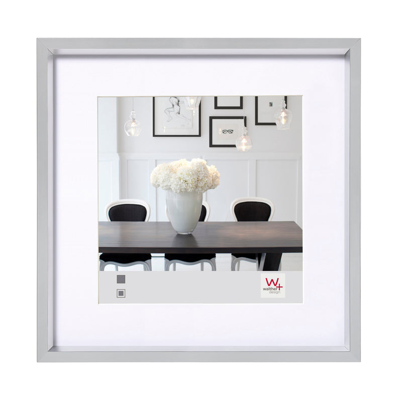 Steel Style fotolijst 20x20 zilver