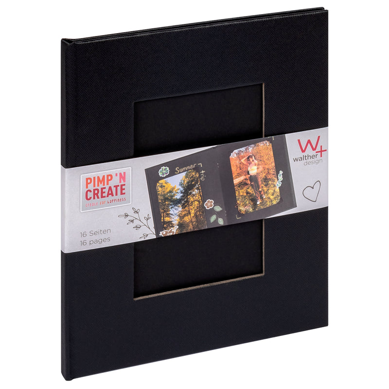 photo album PAC, 16,5x20 cm, black