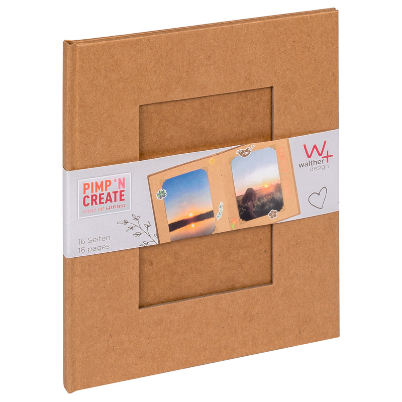 photo album PAC, 16,5x20 cm, brown