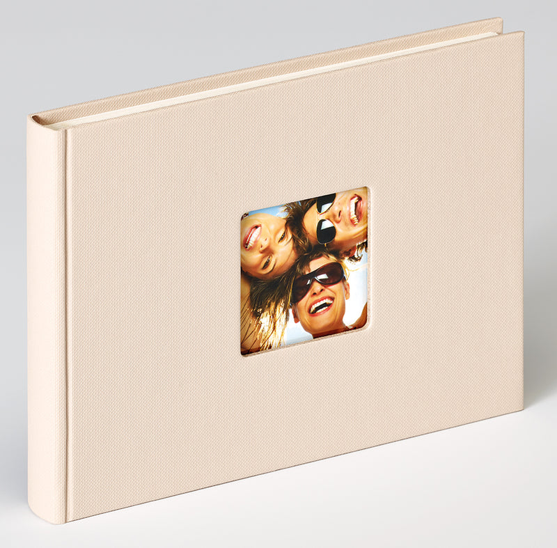Designalbum "Fun" zand 22x16 cm