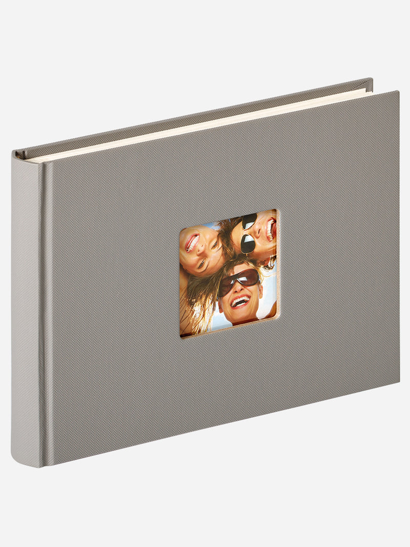 Designalbum "Fun" grijs 22x16 cm