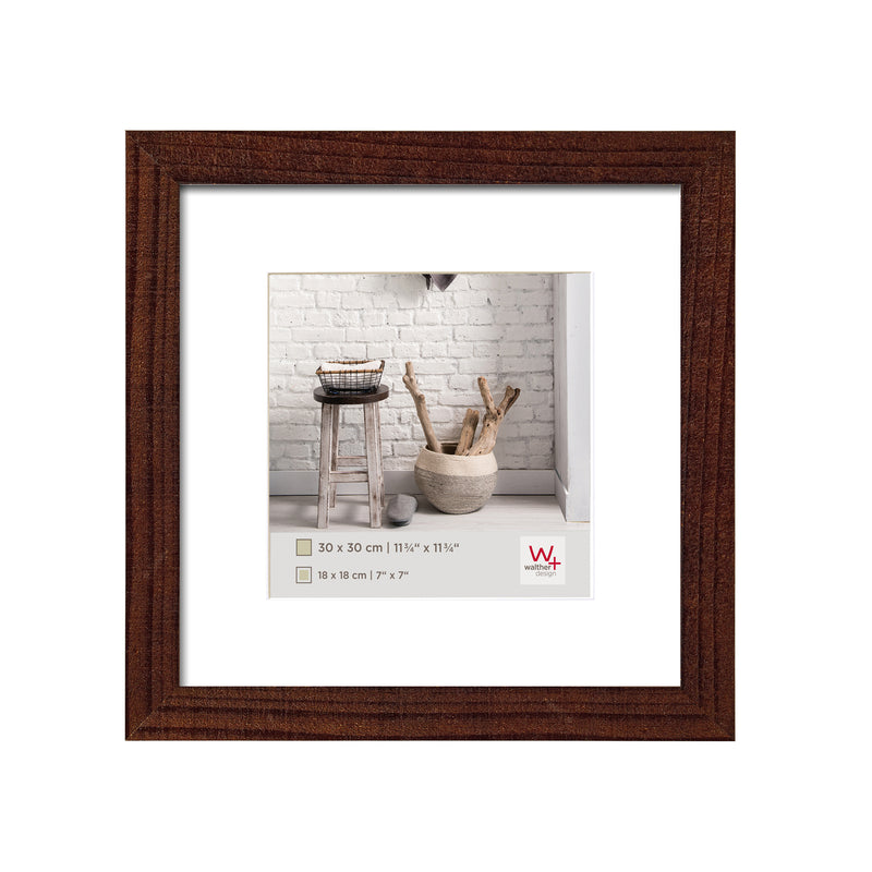 Home hout 30x30 walnoot