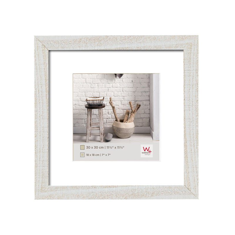 Home hout 30x30 polar wit