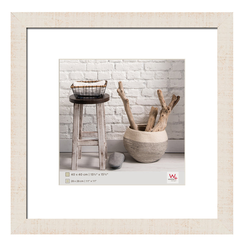 Home hout 40x40 creme wit