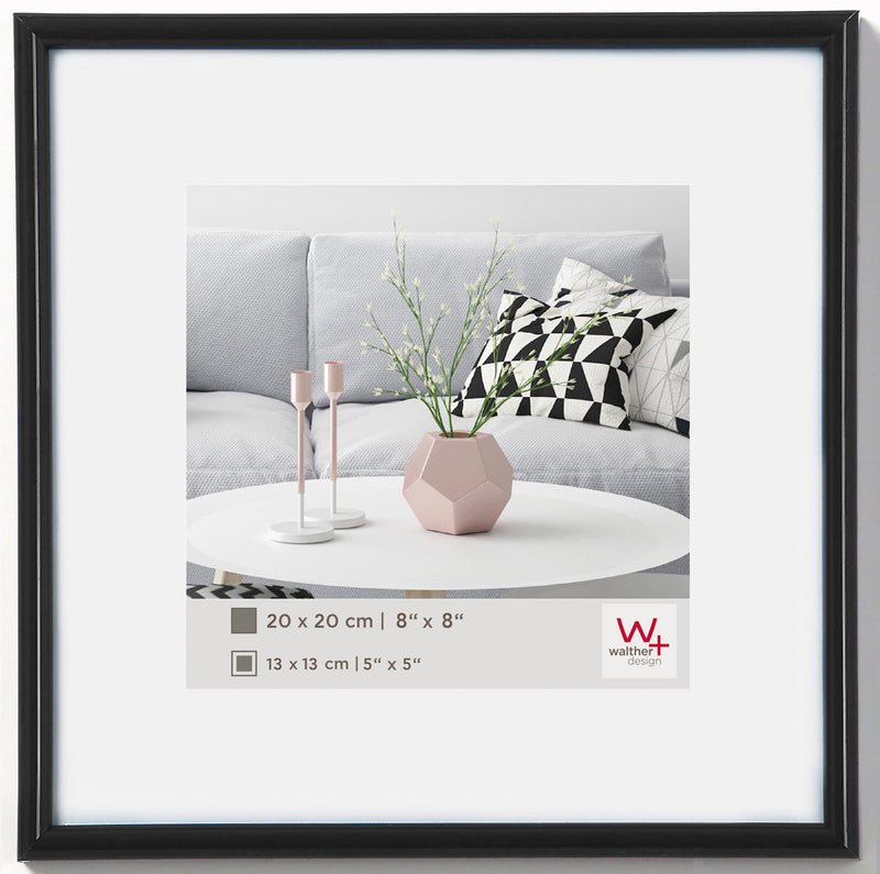 Galeria fotolijst 20x20 zwart