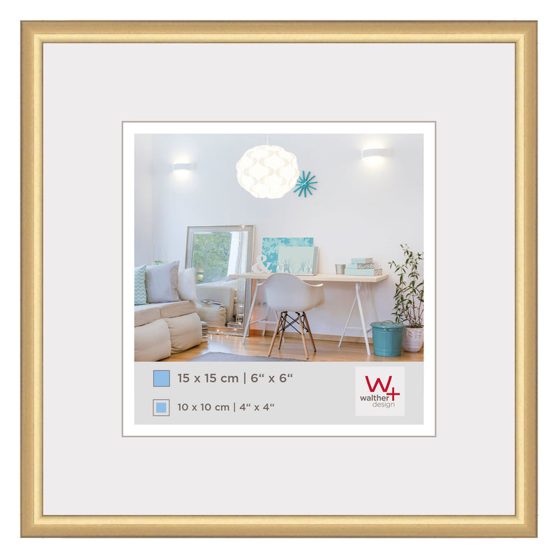 New Lifestyle Kunststof lijst 15x15 gold