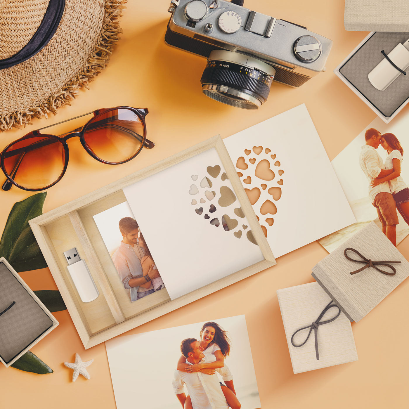 Zep CZ1257 Love Box Usb voor foto 13x18 [5 cm hoog]