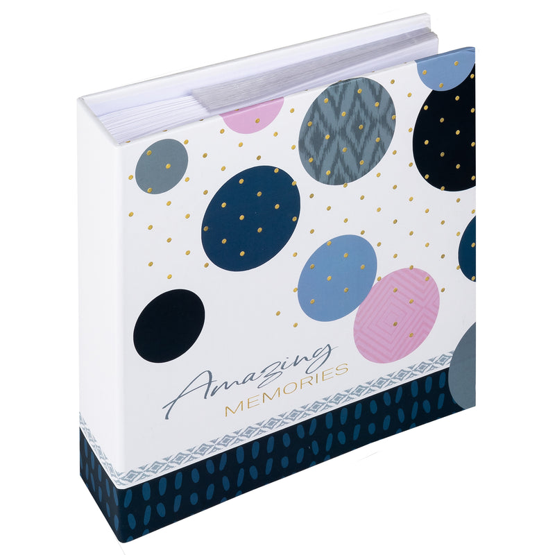 Memo album Amazing Memories 200 foto's 10x15 blauw