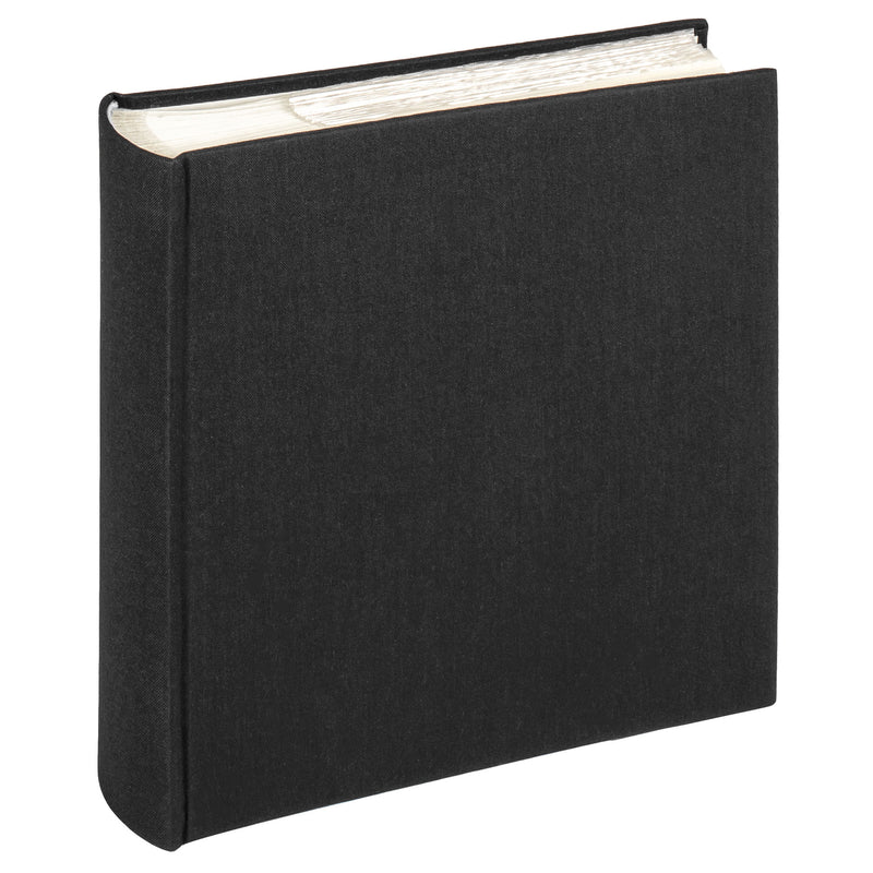 Memo album Cloth 24x22 cm zwart