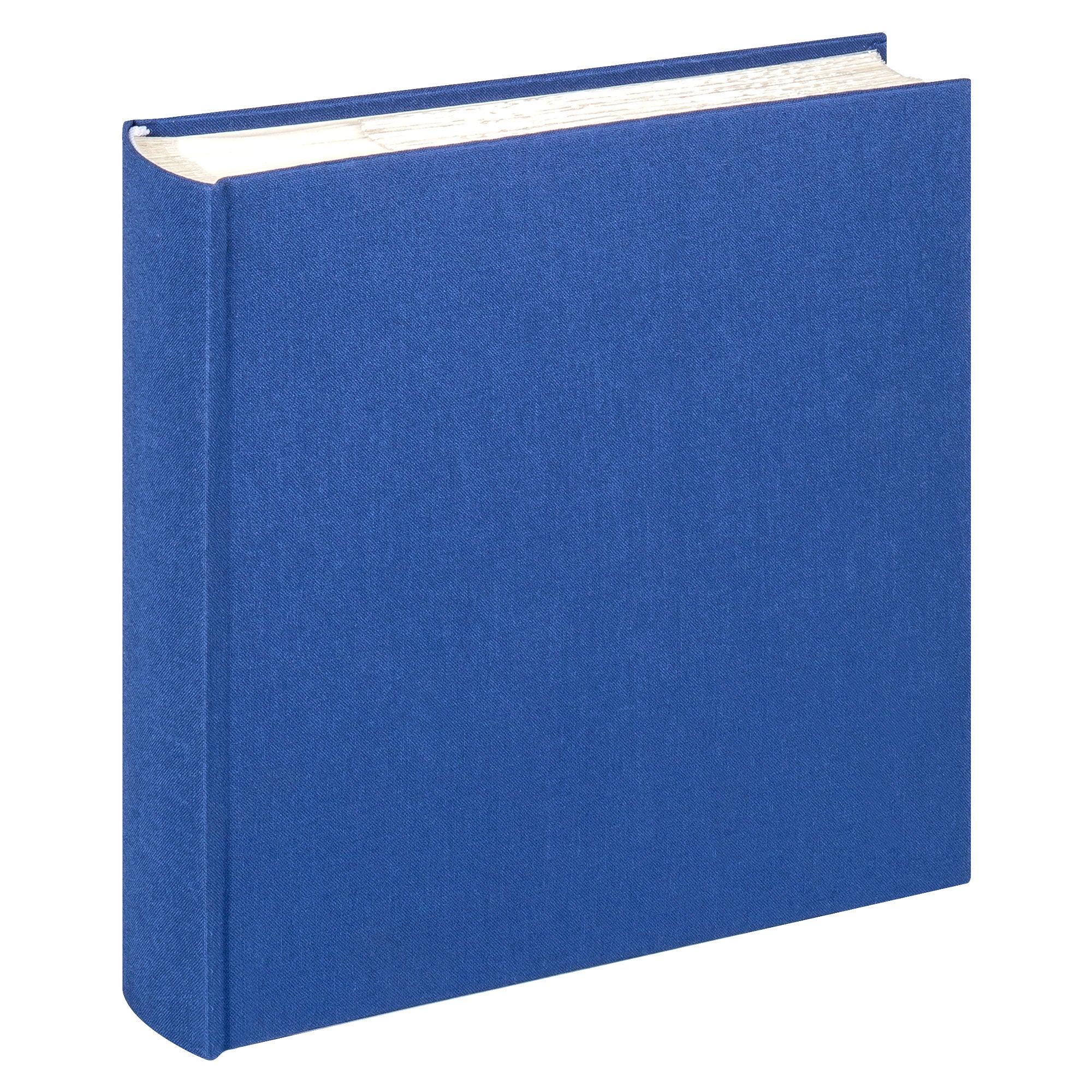 Memo album Cloth 24x22 cm blauw